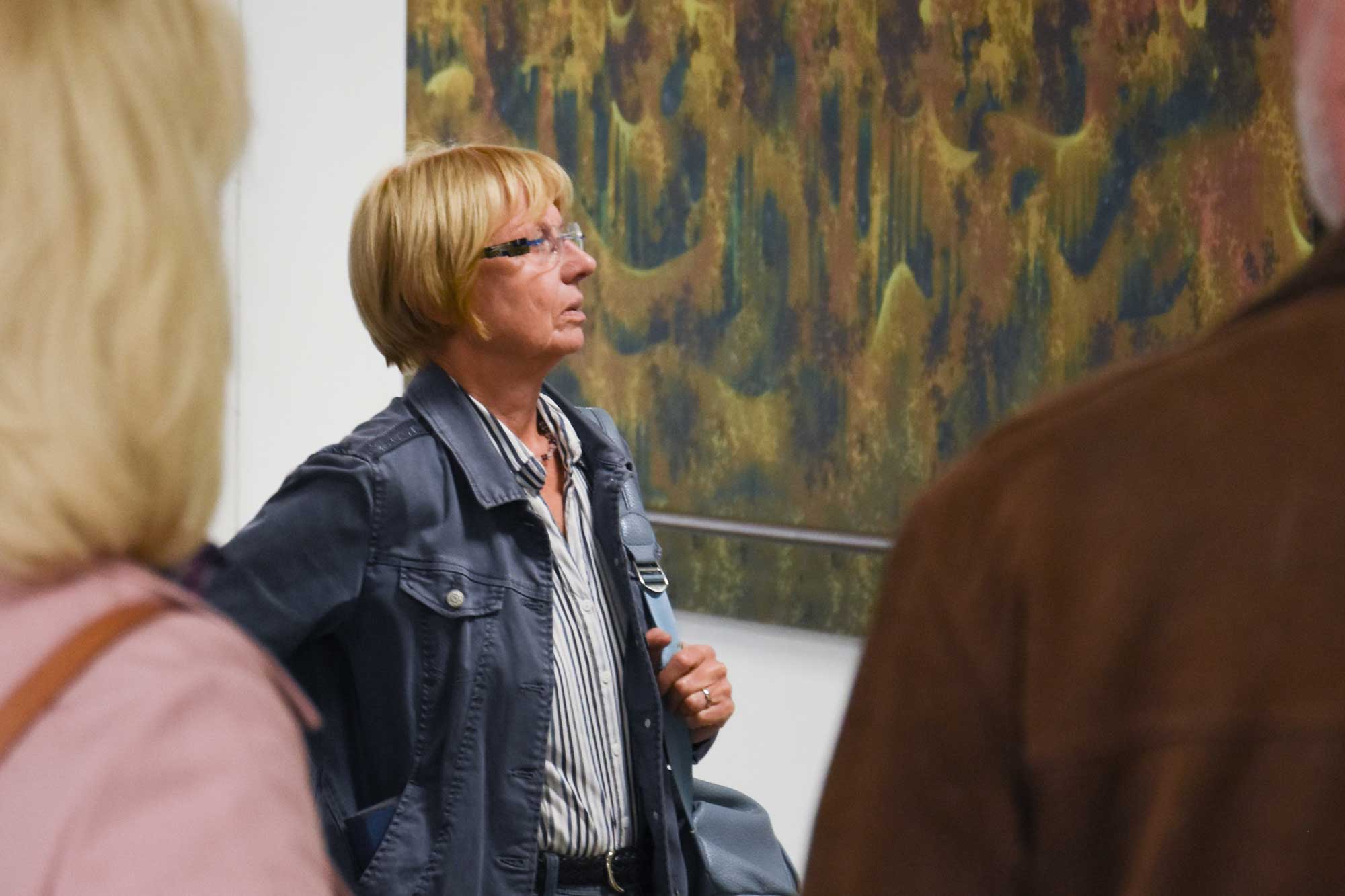 Ausstellungsfotografie der Ausstellung 'Crescendo' mit Becker Schmitz und Tristan Drobik in der Galerie Wundersee in Düsseldorf