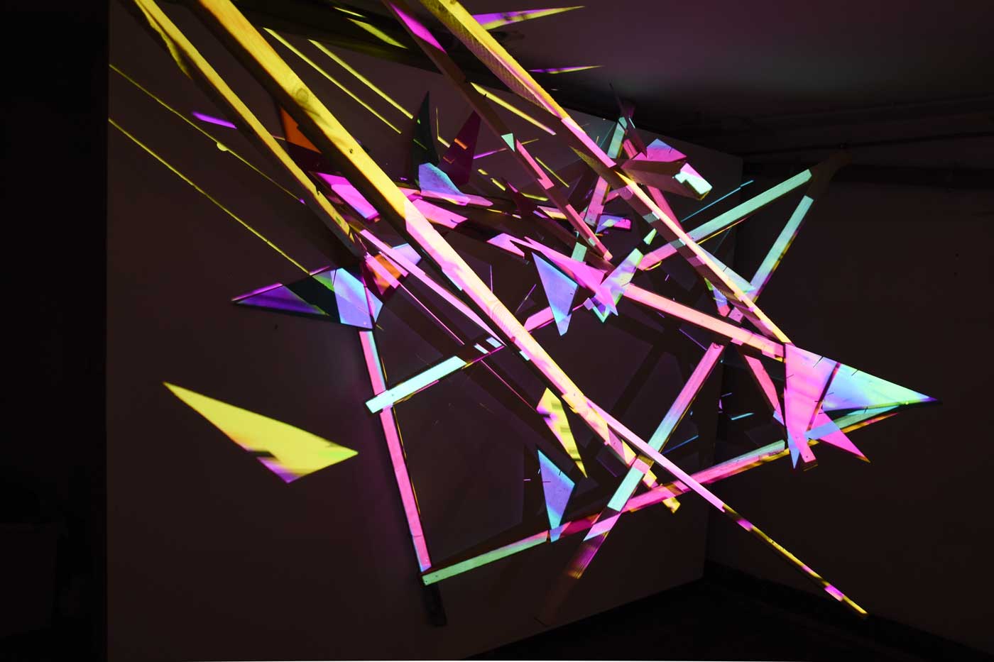 Ausstellungsansicht in der Galerie Wundersee